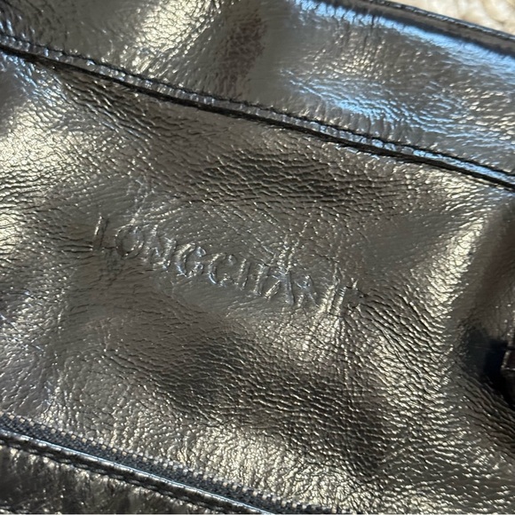 Longchamp Rousseau Black Patent leather bag - Picture 5 of 10